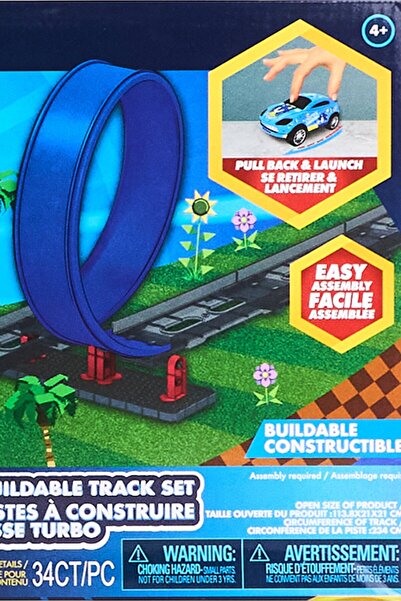 Sonic Double Loop Track Set Turbo Speed Buildable Track Set