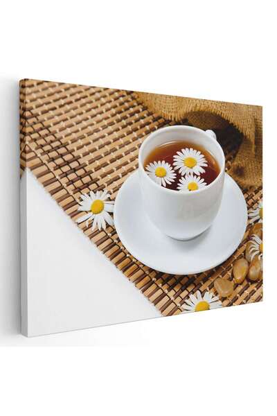 Tablou Canvas Tablou ceasca ceai musetel, cod 3924