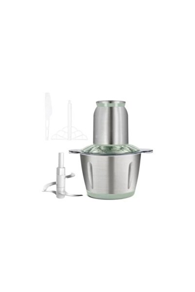 Deliny Tocător electric universal, bol din oțel inoxidabil de 3 l, putere 500 W, 4 lame, legume și carne