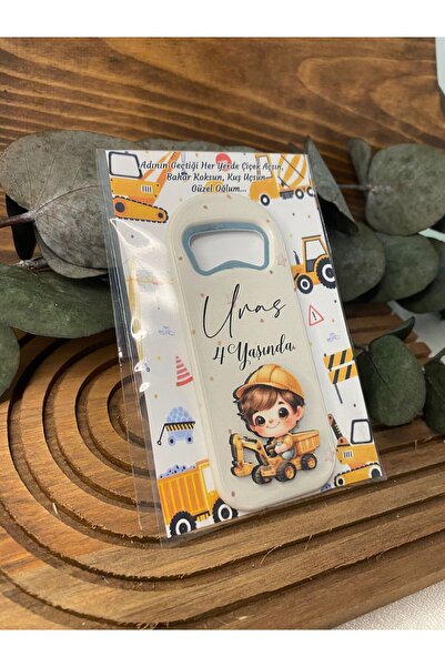 Gizem Graphic İnşaat Temalı Açacak Magnet 20'li Paket