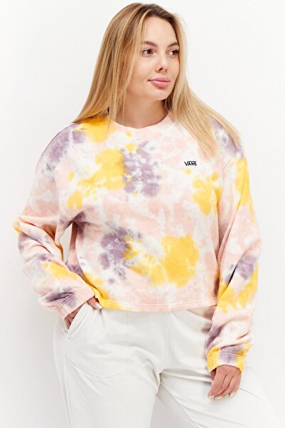 Vans Women Sportswear Fit Long Sleeve Outdoor Sweatshirt, Multicolor