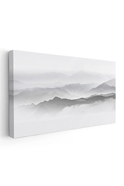 Tablou Canvas Tablou peisaj munte in ceata, cod 1860