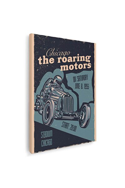 Tablou Canvas curse auto vintage, cod 3221