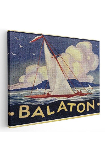 Tablou Canvas Tablou Balaton vintage, cod 5430