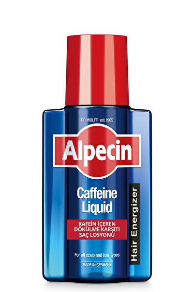 ALPECE Caffeine Liquid – Durulanmayan Kafeinli Tonik – Saç Dökülmesine Karşı Bakım – 200 ml