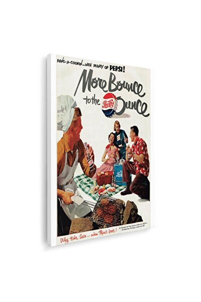 Tablou Canvas Tablou Pepsi More Bounce to the Ounce, cod 4143