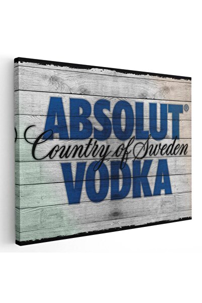 Tablou Canvas Tablou logo Absolut Vodka, cod 4099