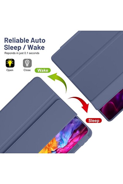 Generic Case Compatible with iPad Pro 11 2022/2021/2020 Case/iPad Pro 11 Case Pro 11 Inch with Pencil Holder