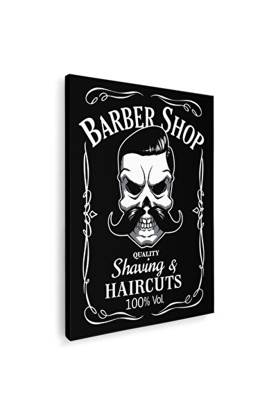 Tablou Canvas Barber Shop Tablou Shaving, cod 2497