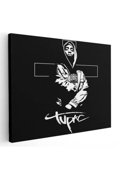 Tablou Canvas Tupac Shakur 2 Pac cantaret rap, cod 2319