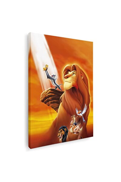 Tablou Canvas Regele Leu desene animate, cod 4707