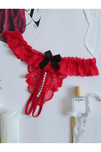 G&H UNDERWEAR Червена низана нишка