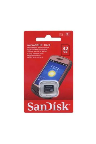 sundick SanDisk 32GB C4 MicroSDHC Memory Card 032-B35