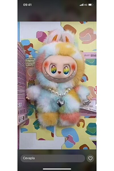 SHAMİRA En yeni seri labubu renkli kolyeli kutulu labubu