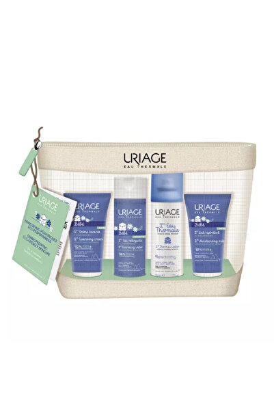 Uriage Baby Travel Set – 4 Essential Baby Care Products + Gift Bag