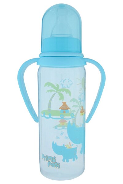 Primii Pasi Biberon polipropilena cu manere decorat 250 ml