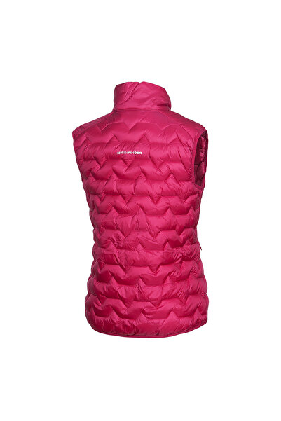 NORTHFINDER Women's lightweight windproof insulating vest FERN cherry