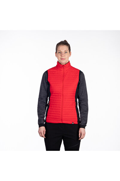 NORTHFINDER Women's vest water-repellent resistant KIERA VE-60001OR red