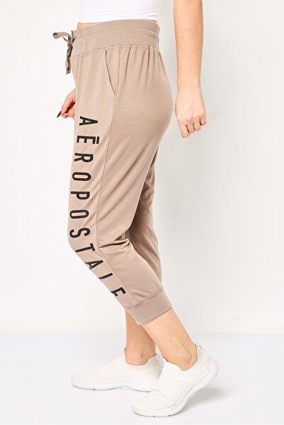 Aeropostale Women Sportswear Fit Outdoor Sweatpants, Grey