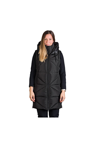 NORTHFINDER Women's warm quilted vest JERRI black