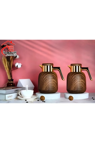 royal_camel طقم ترامس شاي وقهوة فاخر من رويال كاميل1+1لتر