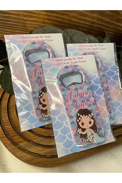 Gizem Graphic Deniz Kızı Temalı Açacak Magnet 20'li Paket