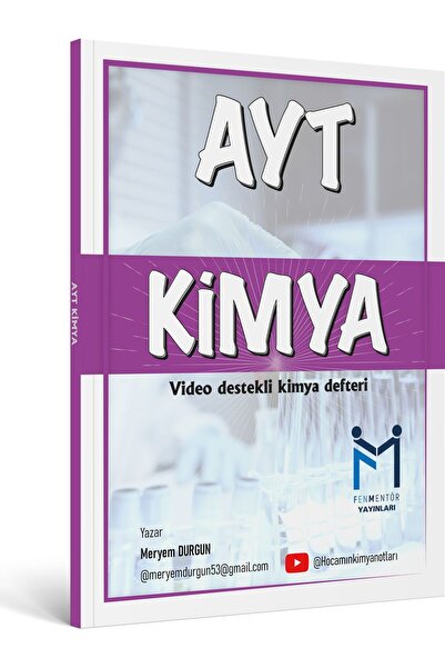 Video Destekli AYT Kimya Defteri