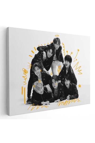 Tablou Canvas BTS formatie de muzica, cod 2316