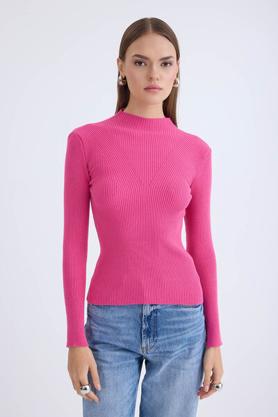 Vitrin Balıkçı Yaka Uzun Kol Triko Bluz