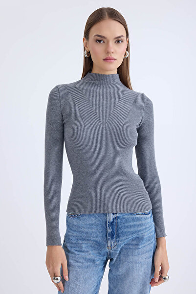 Vitrin Рибальський комір, довгі рукави, трикотажна блуза