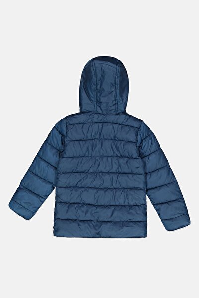 Perry Ellis Kids Boy Hooded Puffer Jacket, Navy Blue