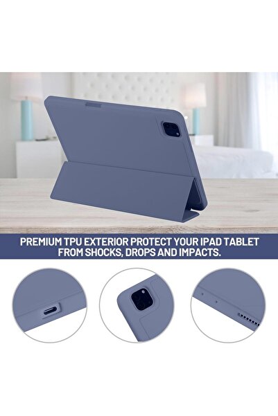 Generic Case Compatible with iPad Pro 11 2022/2021/2020 Case/iPad Pro 11 Case Pro 11 Inch with Pencil Holder