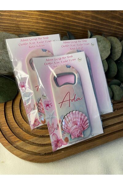 Gizem Graphic Deniz Kabuğu Temalı Açacak Magnet 20'li Paket