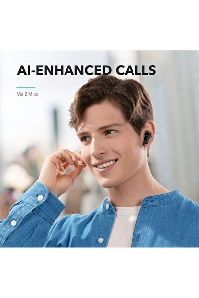 Anker Anker Bluetooth headphones. Earphones with powerful, clear sound during calls. Wireless headphones with 10 hours of playback.