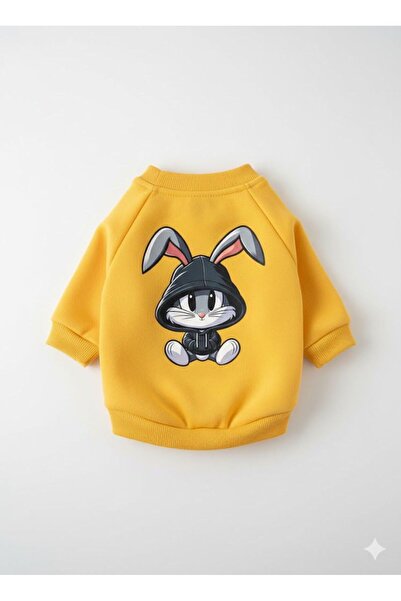 PetiliDünya Sevimli tavşan köpek kıyafeti hoodie sweat