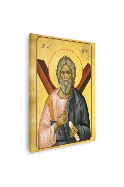 Tablou Canvas Icoana Sfantul Apostol Andrei, cod 5574