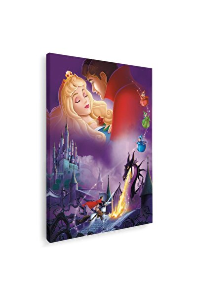 Tablou Canvas Tablou Frumoasa din Padurea Adormita desene animate, cod 4825