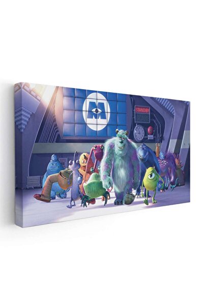 Tablou Canvas Tablou Compania Monstrilor desene animate, cod 4919