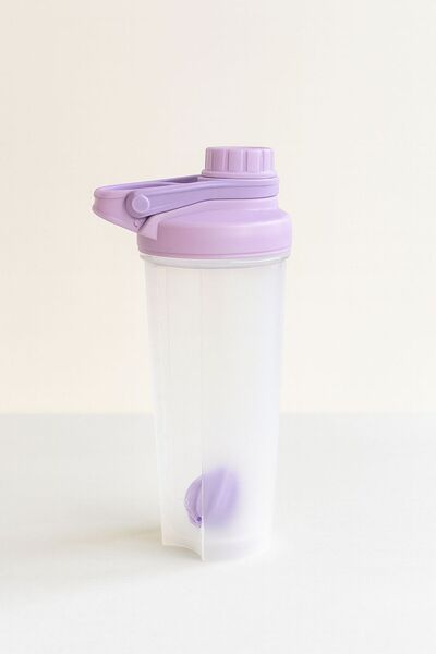 MDK Protein Shaker Bottle,daily School water bottle 600ml Water & Milo Mixer bottle for Gym & Fitness