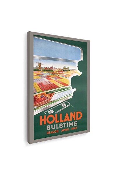 Tablou Canvas Holland Bulbtime vintage, cod 5417