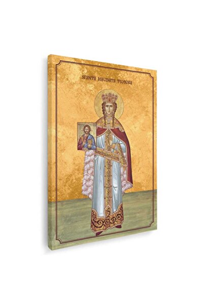 Tablou Canvas Icoana Sfanta Mucenita Teodora, cod 3341