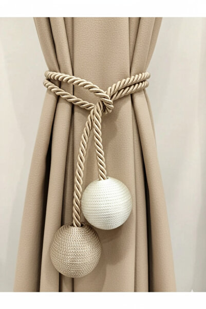 MMTHOME İki Toplu Yan Bağlama Fon Perde Toplama Aparatı