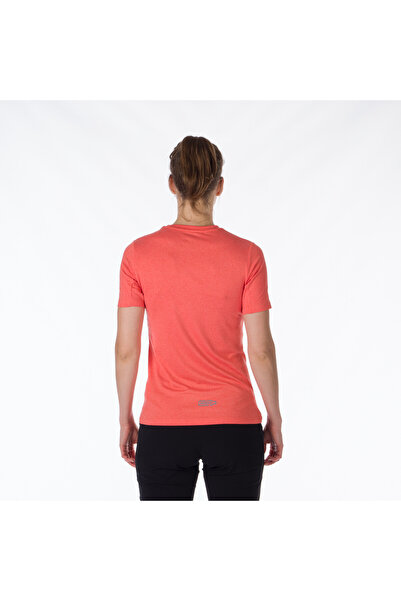 NORTHFINDER Active women's T-shirt from recycled materials TR-4918OR MINNIE redmelange