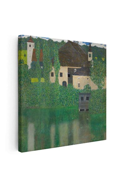 Tablou Canvas Tablou pictura Castel pe apa de Gustav Klimt, cod 2013