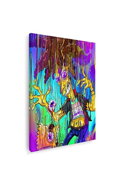 Tablou Canvas Familia Simpson desene animate, cod 4740