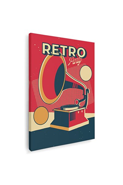 Tablou Canvas Tablou Retro Party vintage, cod 5363