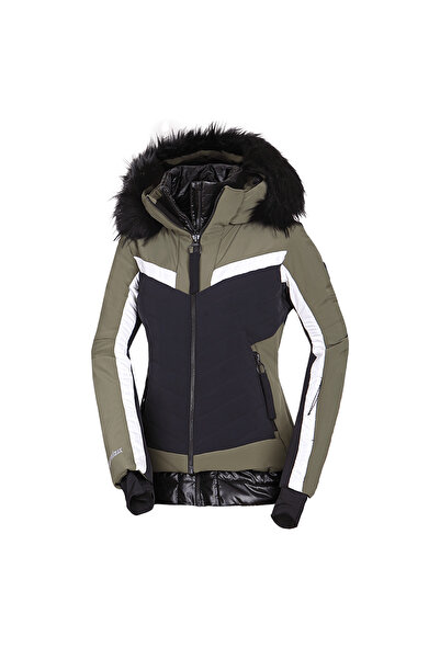 NORTHFINDER Geaca schi femei Dermizax™EV Kaley M blackdarkgreen