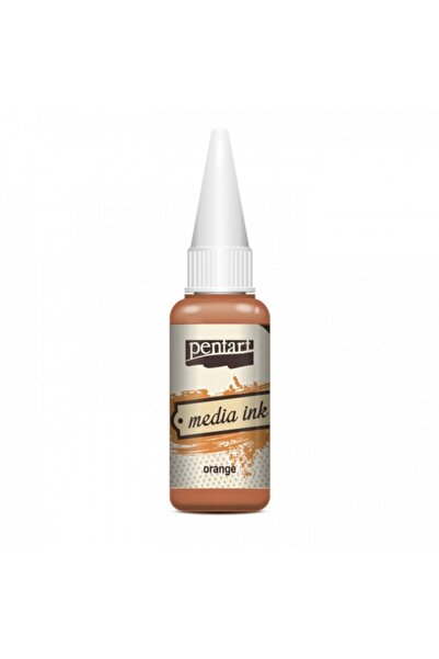 Pentart حبر ميديا برتقالي 20 مل