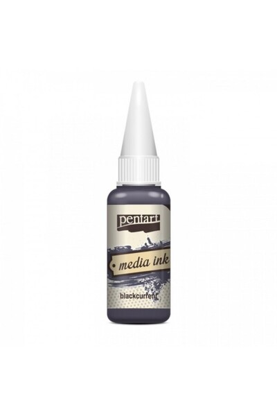 Pentart حبر ميديا إنك بنكهة الكشمش الأسود 20 مل