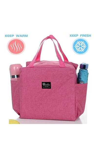 LUXER Geanta Termoizolanta Luxer, Rezistenta La Apa, Roz, 25x25x14cm